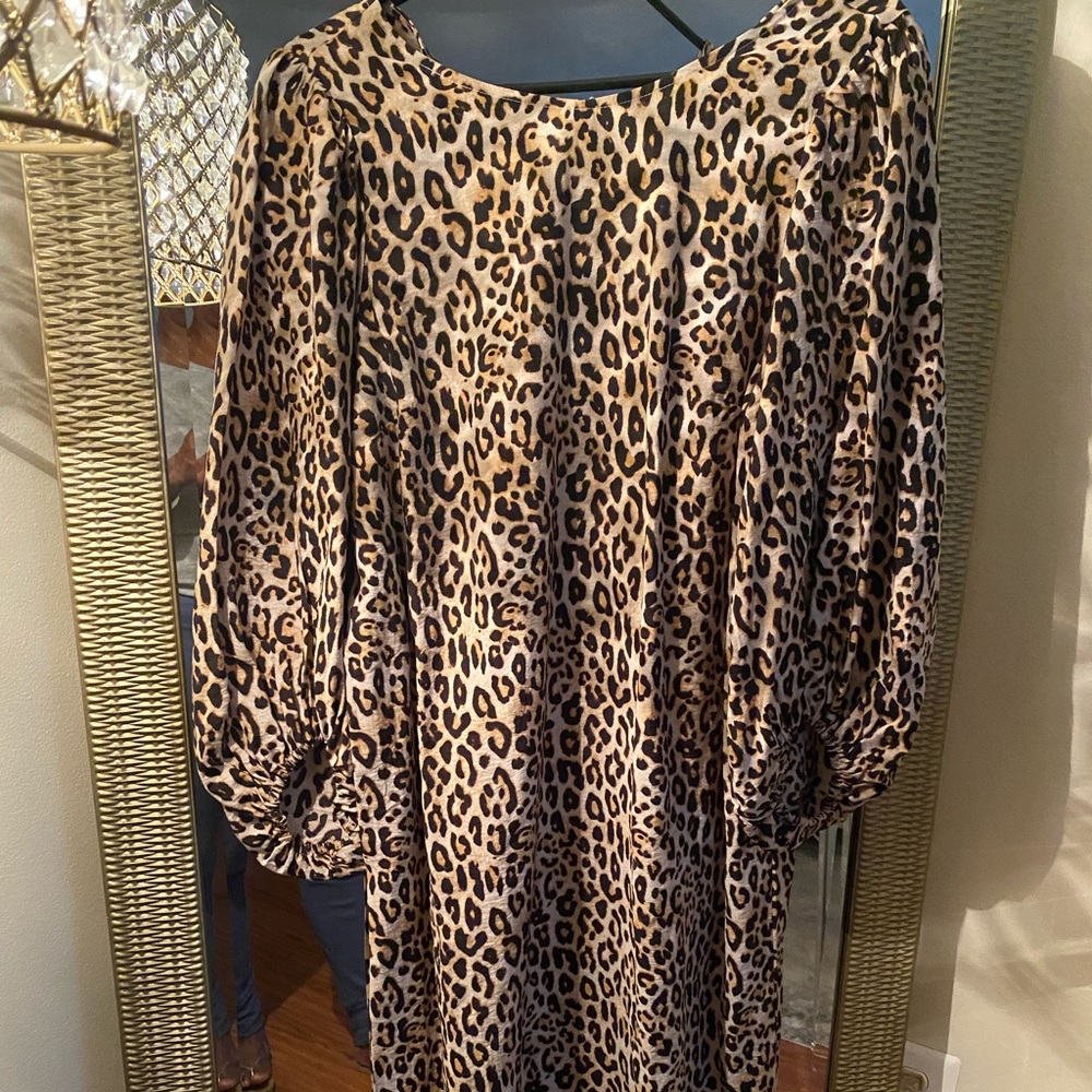 H&M Cheetah print dress